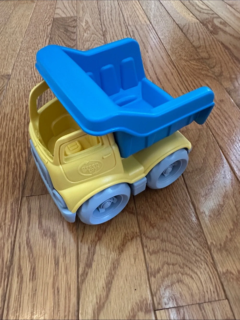 Green Toys Construction Vehicle Toy Set - Yellow, Green, Blue